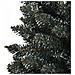 Albero Di Natale Artificiale Sottile Con Base Verde 120 Cm Pvc - Foto miniatura 5