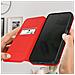 Custodia Per Xiaomi Redmi Note 12 Pro Plus 5g Portafoglio Supporto Video Rossa - Foto miniatura 2