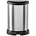 Deco Bins 3253922160018 Rotondo Nero, Argento - Foto miniatura 2