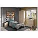 Guardaroba Orange, Armadio Per Camera Da Letto A 2 Ante Battenti, Mobile Per Camera Da Letto Con 1 Ripiano E Barra Appendiabiti, 82x52h180 Cm, Rovere - Foto miniatura 4