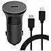 Caricatore Da Auto Usb C Cavo Usb C/lightning Power Delivery Da 20 W, Nero - Foto miniatura 1