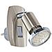 Applique Moderna Mini 4 Acciaio Nichel Satinato 1 Luce Gu10 2,8w - Foto miniatura 1