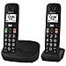 Cordless Duo KX-TGU112EXB con Tasti Grandi - Foto miniatura 1