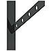 Staffe Per Mensola 4 Pz 40x2,5x25 Cm In Acciaio Inox Nero - Foto miniatura 4