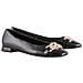 Coco Flats Scarpe Basse Pelle Scarpe Donna Nero Eu 37, 3-101020 0100 - Foto miniatura 2