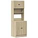 Mobile Da Cucina Rovere Sonoma 60x50x180 Cm Legno Multistrato - Foto miniatura 2
