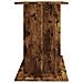 Supporto Acquario 100x40x60 cm in Legno Multistrato Rovere Fumo - Foto miniatura 5