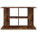 Supporto Acquario 100x40x60 cm in Legno Multistrato Rovere Fumo - Foto miniatura 4