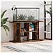Supporto Acquario 100x40x60 cm in Legno Multistrato Rovere Fumo - Foto miniatura 2