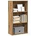 Libreria Rovere Artigianale 60x30x114 Cm In Legno Multistrato - Foto miniatura 1