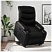 Poltrona Alzapersona Reclinabile Elettrica Nera in Similpelle - Foto miniatura 2