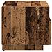 Comodini con Luci LED 2 pcs Legno Vecchio 40x39x37 cm - Foto miniatura 9