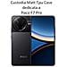 Custodia Tpu Silicone Cover Case Per Poco F7 Pro Black - Foto miniatura 2