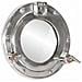 Specchio da Parete Design Oblò Ø23 cm in Alluminio e Vetro - Foto miniatura 1