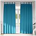 Tende con tende 2 pcs Turchese 245x140cm Poliestere - Foto miniatura 2