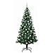 Albero di Natale artificiale con luci integrate Verde 180 cm - Foto miniatura 3