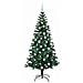 Albero di Natale artificiale con luci integrate Verde 180 cm - Foto miniatura 4