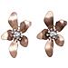 Orecchini a Bottone Floreali - Foto miniatura 1