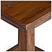 Pouf Naturale 30 x 30 x 47 cm Legno di Mogano - Foto miniatura 7