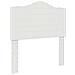 Struttura del letto Bianco 75 x 190 cm Legno Ingegnerizzato - Foto miniatura 7