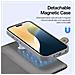 Cover Cartera per iPhone 16 Plus - Pelle /PU, Grigio, MagSafe - Foto miniatura 2