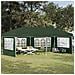 Tenda per feste a pop-up 575 x 289 x 245 cm Verde - Foto miniatura 2