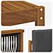 Set di divani da esterno 6 pcs Naturale e Antracite Poliestere - Foto miniatura 5