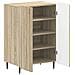 Mobile per scarpe ZWOLLE 59,5 x 39,5 x 91,5 cm Rovere Sonoma - Foto miniatura 3