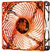Air Force 12cm, Ventilatore, Computer case, 12 cm, Nero, Arancione, LED, Arancione - Foto miniatura 3