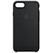 Custodia in Silicone per iPhone 8 e 7 Colore Nero - Foto miniatura 1
