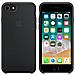 Custodia in Silicone per iPhone 8 e 7 Colore Nero - Foto miniatura 8