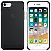 Custodia in Silicone per iPhone 8 e 7 Colore Nero - Foto miniatura 4