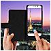 Custodia Smartphone 3,8"" A 4,3'' Universale Portafoglio Porta-carte Nero - Foto miniatura 3