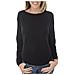 Golf Caviar L / s Pullover Donna, Nero, S - Foto miniatura 1