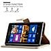 Custodia Compatibile Con Nokia Lumia 925 In Marrone Cappuccino - Coperchio Protettiva Con Chiusura Magnetica, Funzione Stand E Tasca Per Le Carte - Foto miniatura 10