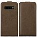 Custodia Compatibile Con Samsung Galaxy S10 In Bruno Caffè - Coperchio Protettivo In Design Flip Con Chiusura Magnetica - Foto miniatura 10