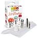 Kit 3 Bocchette Acciaio Inox 3d + Sacchetti Per Decorare - Foto miniatura 2