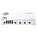Switch QSW-M408S 8 Porte Gigabit 10 / 100 / 100 con 4 Porte Ethernet SFP+ - Foto miniatura 2