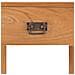 Comodino 35x35x50 Cm In Legno Massello Di Teak - Foto miniatura 5