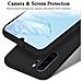 Custodia Compatibile Con Huawei P30 Pro In Liquid Nero - Coperchio Protettivo In Silicone Tpu Flessibile - Foto miniatura 3