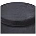 Set Di 2 Pouf Portaoggetti In Velluto Nero Doris - Foto miniatura 14