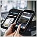 Custodia Iphone Se 2020 / 7 / 8 Porta Carte In Pelle Funzione Stand Premium Nero - Foto miniatura 5