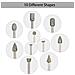 20pcs Rotary Burrs Set Con 3 Millimetri Shank Per Dremel Rotary Tools Lucido Grinding Fai Da Te Per Incidere - Foto miniatura 2