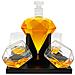 Decanter Per Whisky - Caraffa Da Whisky Di Lusso Sailor - 1l - Decanter - Sailor - Set Da Whisky - Include 9 Pietre Da Whisky, Versatore, Rubinetto E 4 Bicchieri Da Whisky - Foto miniatura 3