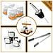 Decanter Per Whisky - Caraffa Da Whisky Di Lusso Sailor - 1l - Decanter - Sailor - Set Da Whisky - Include 9 Pietre Da Whisky, Versatore, Rubinetto E 4 Bicchieri Da Whisky - Foto miniatura 1
