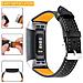 Bracciale Fitbit Charge 3/4 In Pelle Nero - Foto miniatura 6