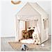 Tenda Cottage Per Bambini, 78 X 78 X 116 Cm, Beige - Foto miniatura 2