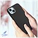 Cover Per Iphone 14 In Silicone Semi-rigido Soft-touch Nera - Foto miniatura 3