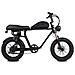 Bandit - Nero - 250w / 12ah - Bicicletta Elettrica Retrò 2 Persone - Fat E-bike - Foto miniatura 1