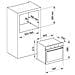 Forno Elettrico da Incasso GFX97IXS6V3 Capacità 64 L Multifunzione Termoventilato Colore Inox - Foto miniatura 3